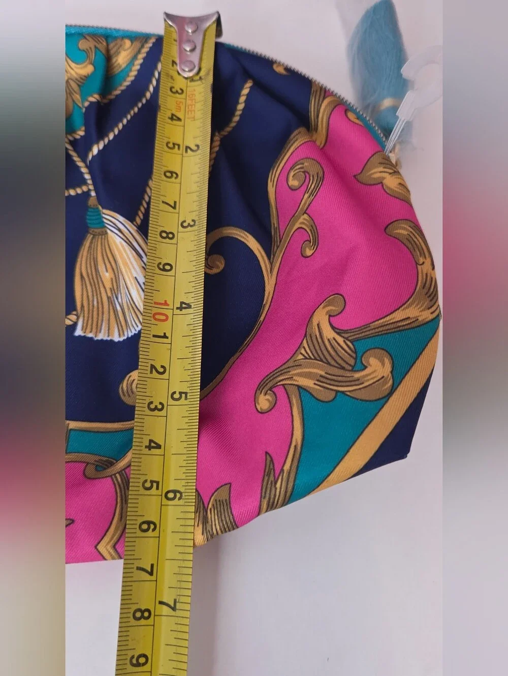 Estee Lauder Tassel Print Cosmetic Pouch NWT